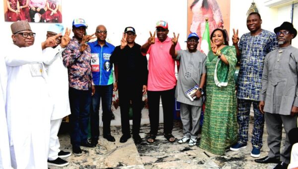 2027: Peter Obi, Dickson meet Lagos NDC governorship candidate, others