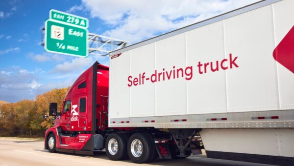 Self-driving trucks are officially testing on California highways