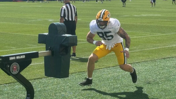 Packers TE Tucker Kraft Ready For 11-on-11 Drills