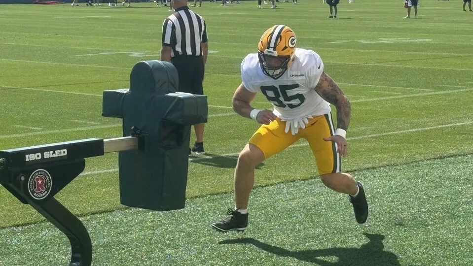 Packers TE Tucker Kraft Ready For 11-on-11 Drills
