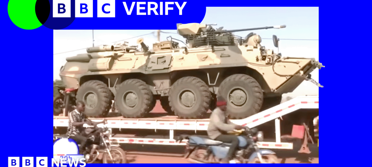 Russian ship defies sanctions to send military vehicles to Mali