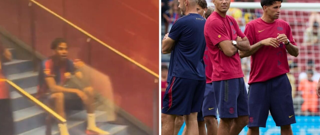 Watch: Joao Cancelo left fuming after Barcelona pull plug on return presentation at last minute