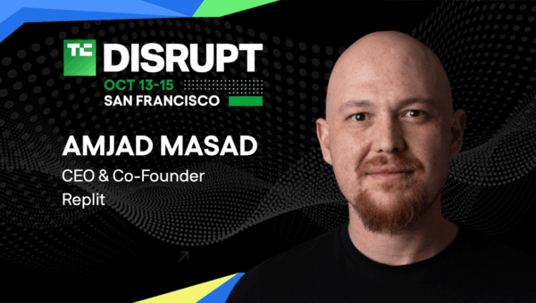Amjad Masad, CEO and co-founder of Replit, joins the Disrupt Stage at TechCrunch Disrupt 2026