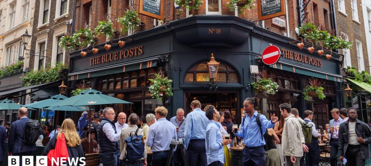 Why there is a row about standing up while drinking in central London