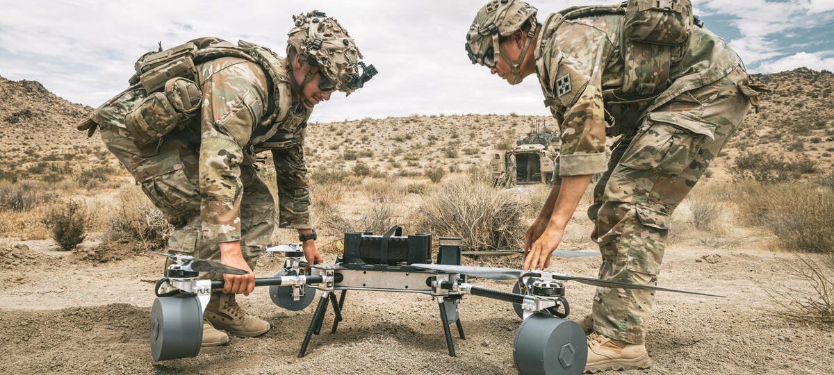 British soldiers are figuring out where flying drones and ground robots fall short