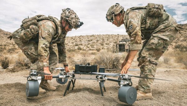 British soldiers are figuring out where flying drones and ground robots fall short