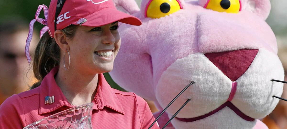 Paula Creamer's surprise 40th included major champions, Pink Panther