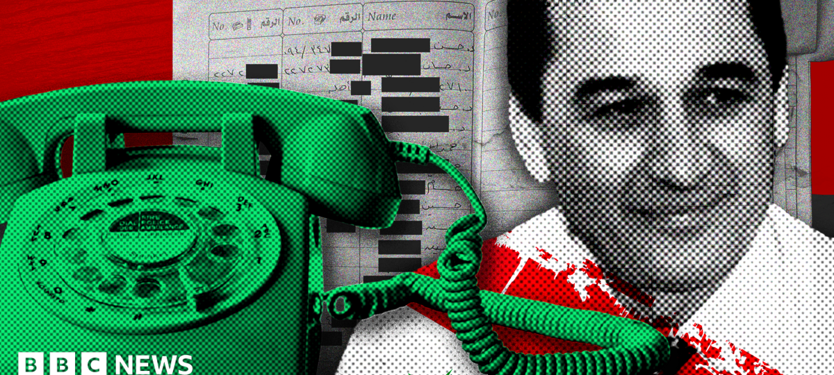 The phone book that led us to Assad's spy chief in hiding