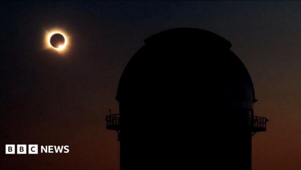 Millions watch 'surreal' solar eclipse in UK and Europe