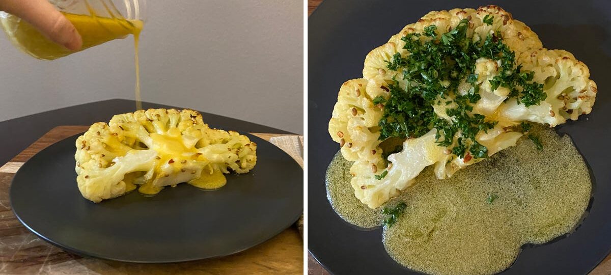 I made chef Alex Guarnaschelli's favorite 'accidentally vegan' dish. The recipe is now my go-to for an easy dinner.