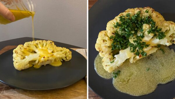 I made chef Alex Guarnaschelli's favorite 'accidentally vegan' dish. The recipe is now my go-to for an easy dinner.