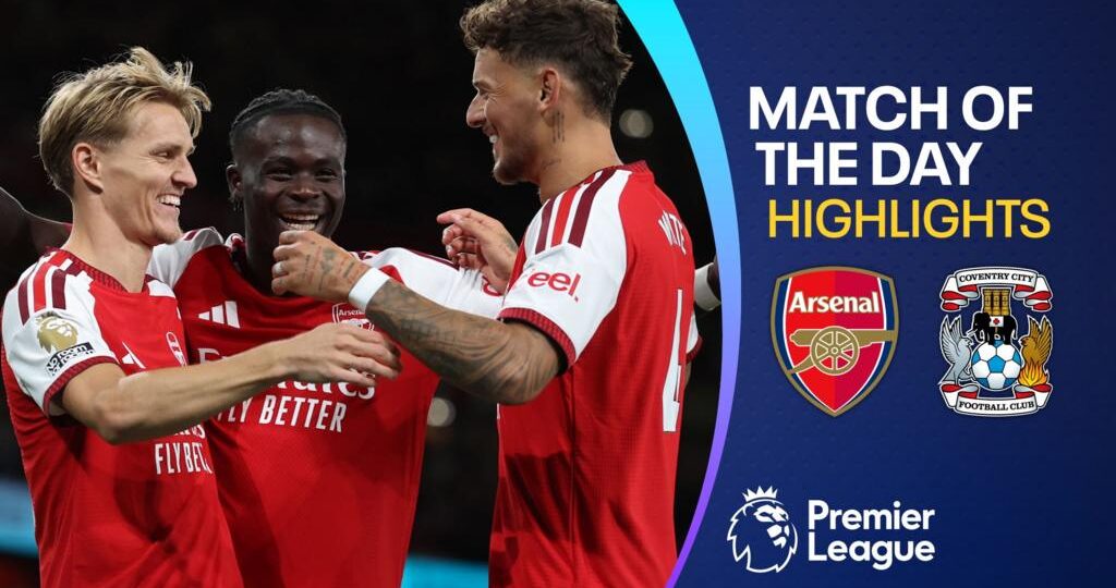 Arsenal start title defence with comfortable win over Coventry