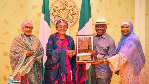 Posterity will judge you well for development of FCT – First Lady commends Wike’s green transformation of Abuja