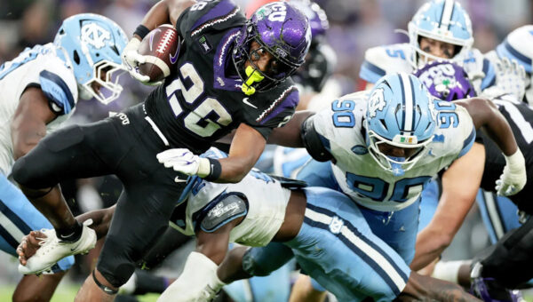 Xavier Lewis explodes in UNC football win vs TCU