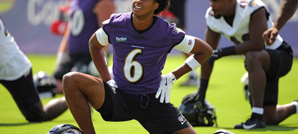 Ja'Kobi Lane is turning heads early at Ravens camp