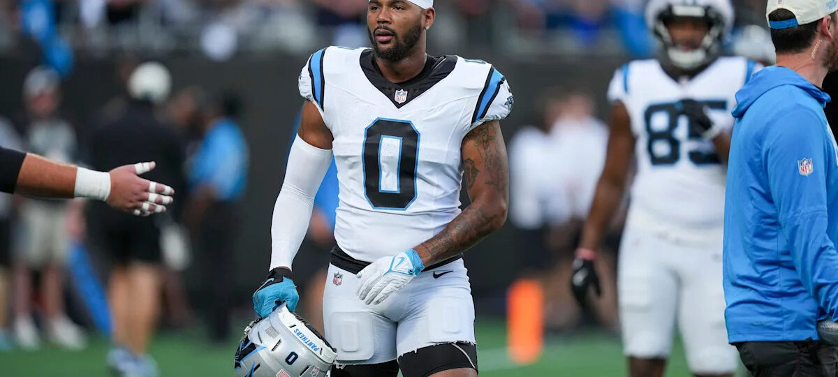 Panthers TE leaves Tuesday's practice with ankle injury