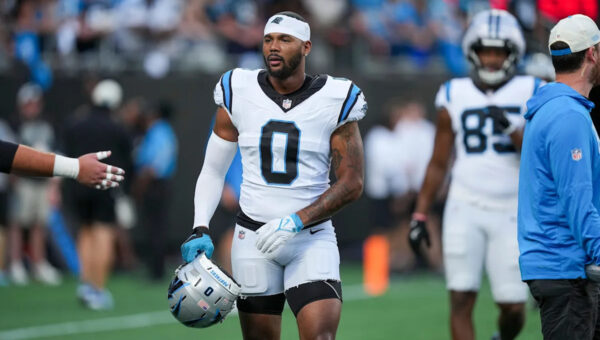 Panthers TE leaves Tuesday's practice with ankle injury