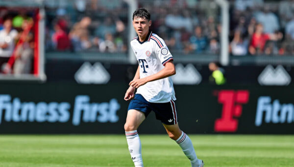 Bayern Munich had strong contingent of youngsters in training