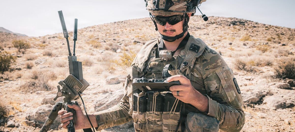 These smartphones on soldiers' chests are becoming an important tool in the US Army's plans for a high-tech fight