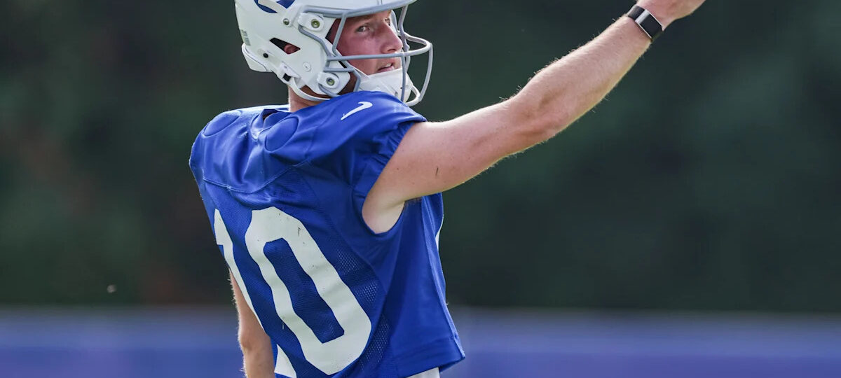 Colts' kicking battle between Blake Grupe and Spencer Shrader has a leader