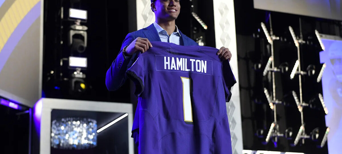 Vikings coach still thinks about passing on Kyle Hamilton