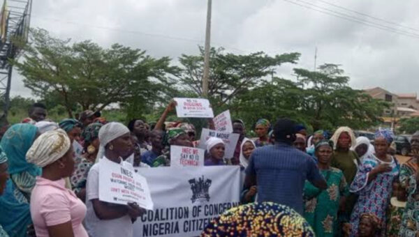Osun Guber: Women storm Osogbo streets, protest violence, alleged intimidation