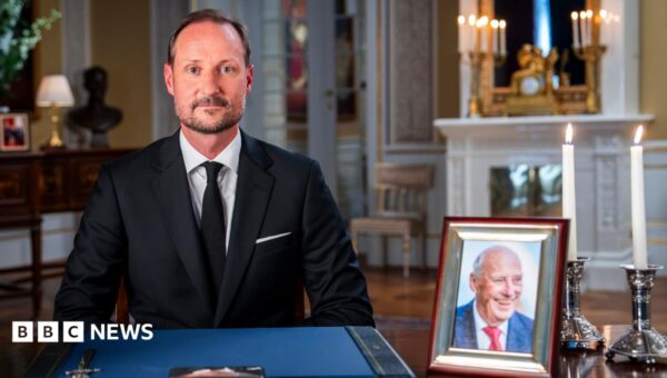 Norway’s new king remembers ‘my dear father’ in first speech