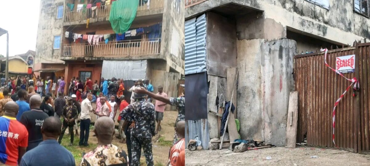 Tragedy as two youths drown inside underground sewage during evacuation in Aba