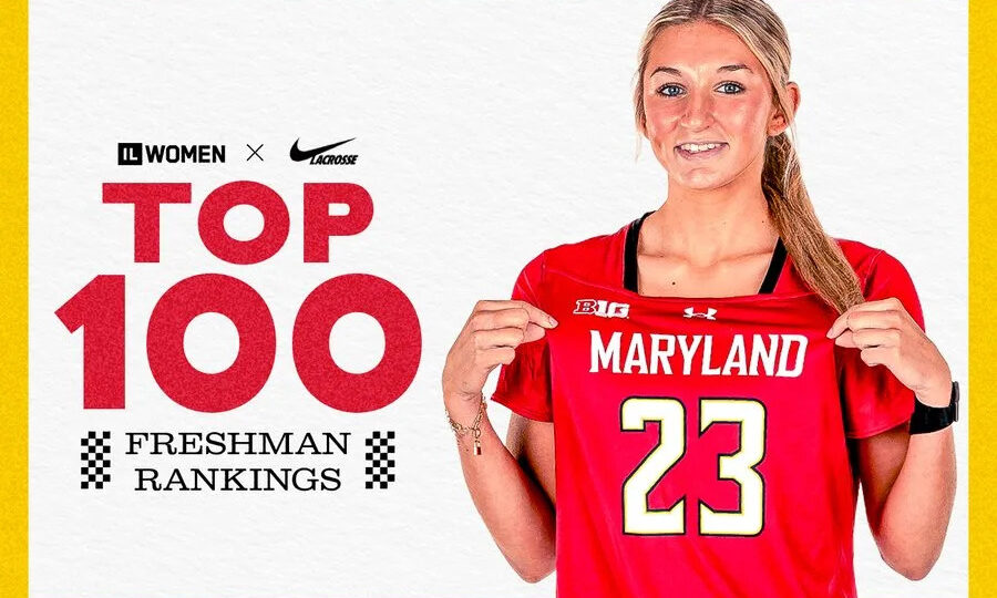 Maryland’s Reese No. 1 in 2026 Nike Lacrosse/ILWomen Freshman Rankings