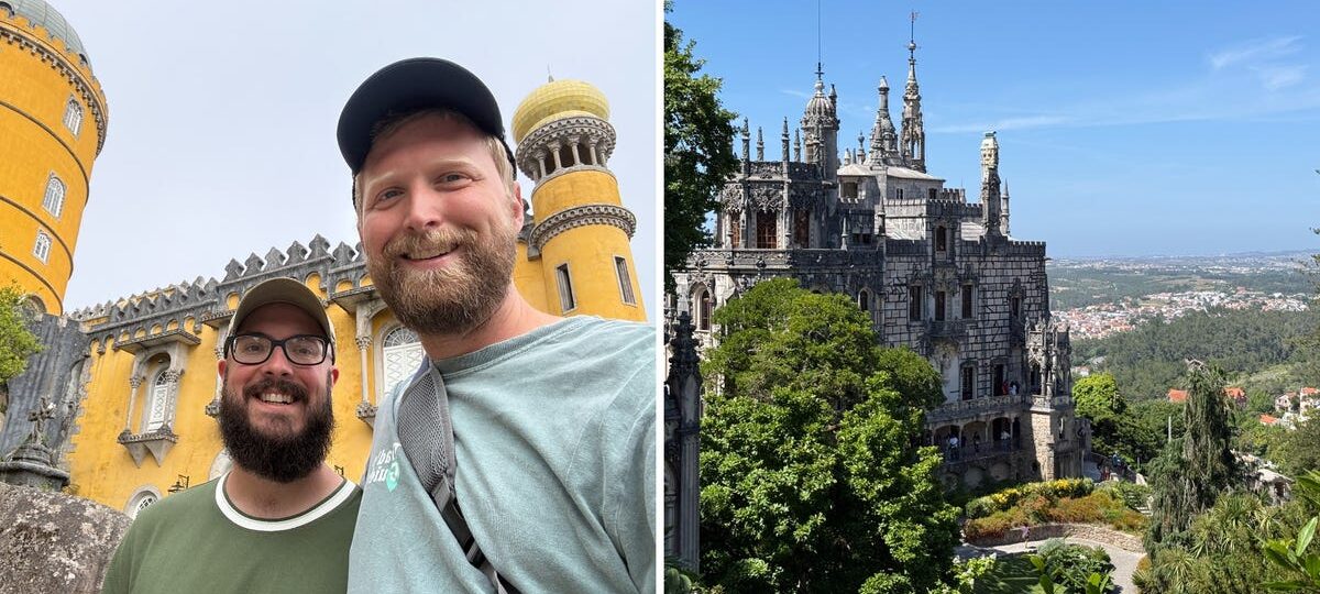 We spent 2 weeks in Portugal. The best stop on our whole trip was a fairy-tale-like town just outside of Lisbon.
