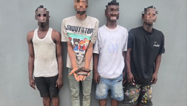 Police arrest four suspected cult members, recover pistol, ammunition in Lagos