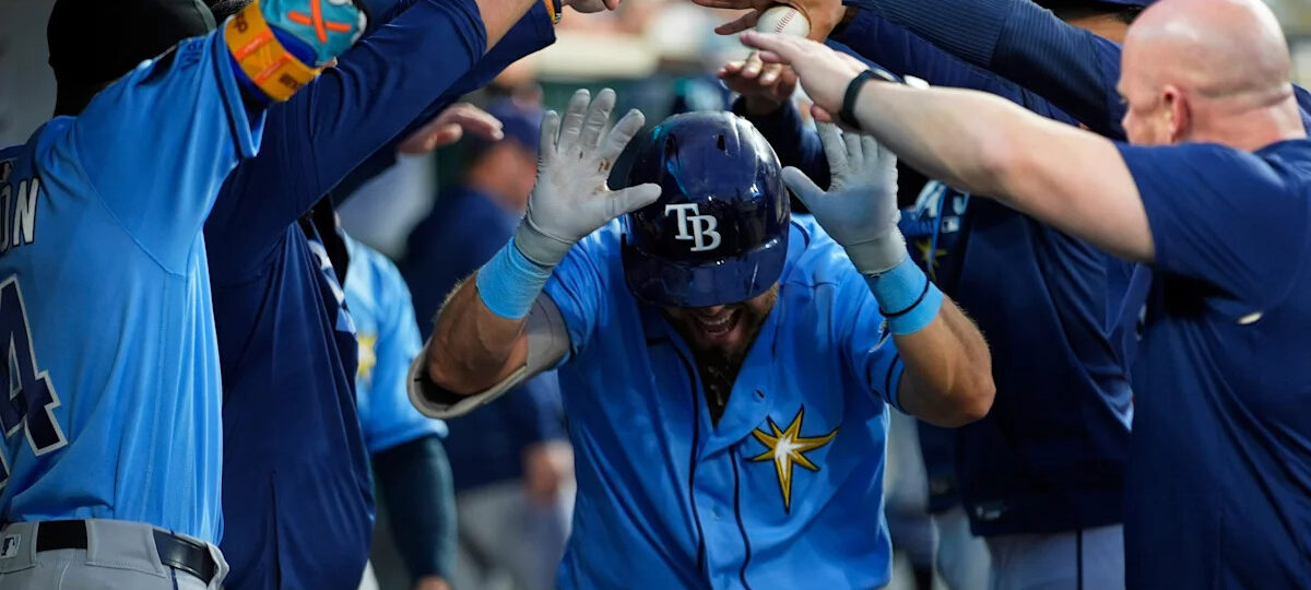 Aranda's home run and Rasmussen's six strong innings lead Rays past slumping Tigers, 4-1