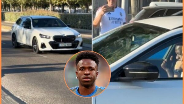 Video: Vinicius Junior spotted arriving for another Real Madrid meeting