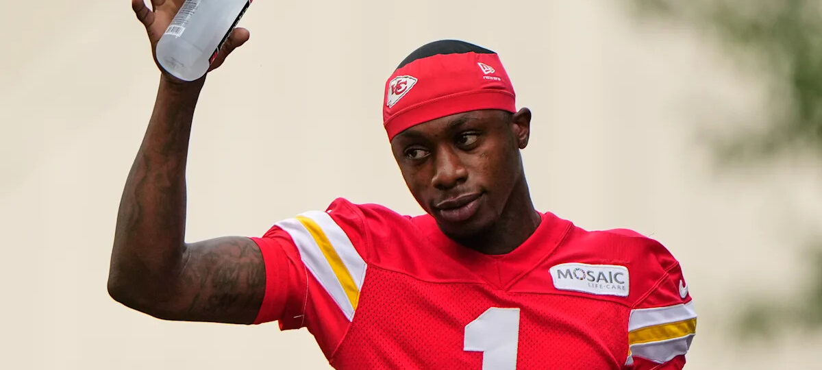 Chiefs hit by 2 training camp injuries as wide receivers Xavier Worthy, Cyrus Allen leave practice