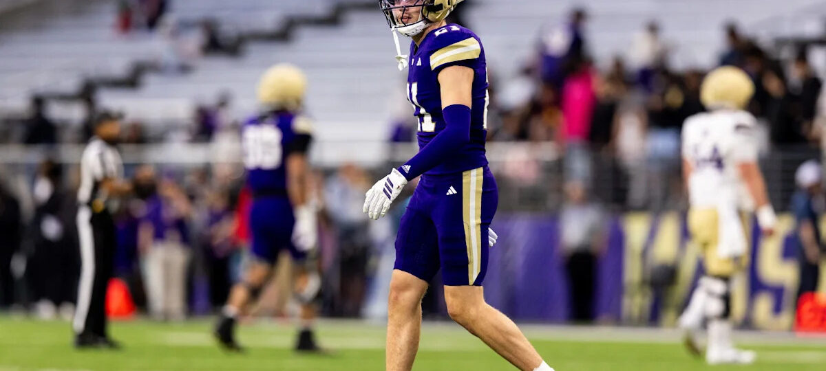 Freshman safety displaying growth at Washington football fall camp