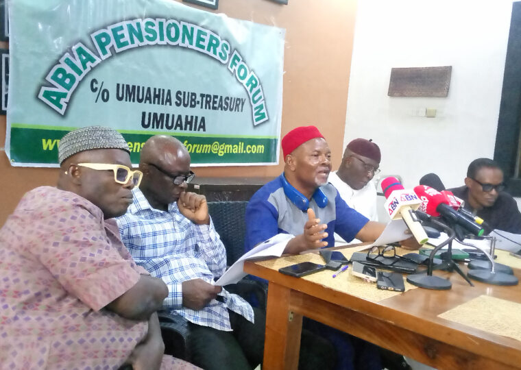 You’re prioritizing politicians, ignoring senior citizens – Abia pensioners knock Gov Otti