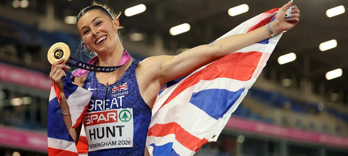 Britain’s Amy Hunt reveals she had ‘big premonition’ ahead of winning 100m gold at European Championships