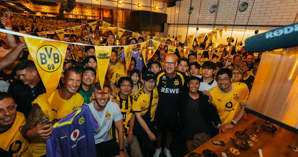 Embassy in Tokyo opens its doors: BVB Fans get in the mood for the game