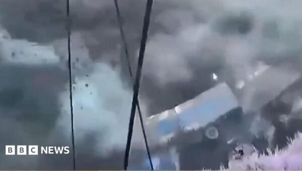 Video shows scale of flash flood hitting Nepal-Tibet border