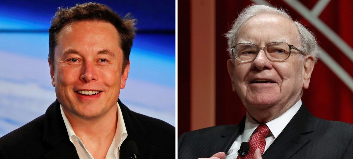 Elon Musk finally has Warren Buffett as a shareholder — sort of