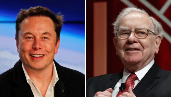Elon Musk finally has Warren Buffett as a shareholder — sort of