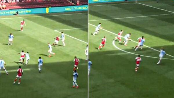 Arsenal star linked with exit produces stunning Community Shield moment against Man City
