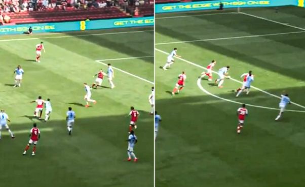 Arsenal star linked with exit produces stunning Community Shield moment against Man City
