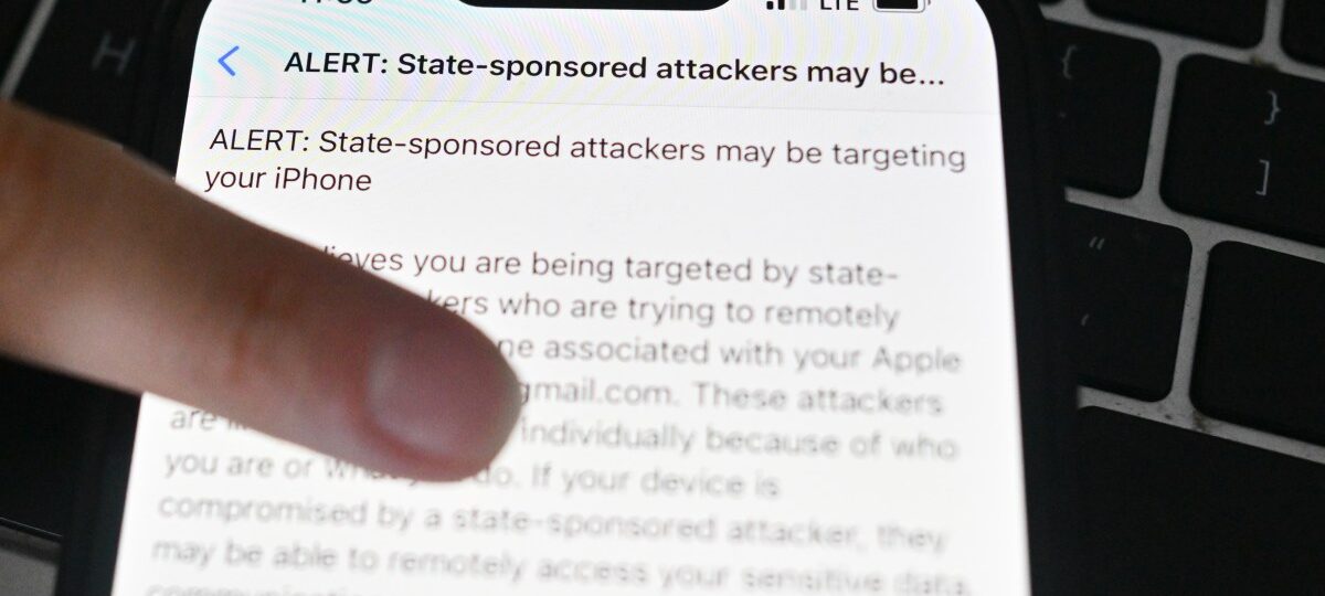 ‘Unprecedented’ number of Apple users received recent spyware alert, say investigators