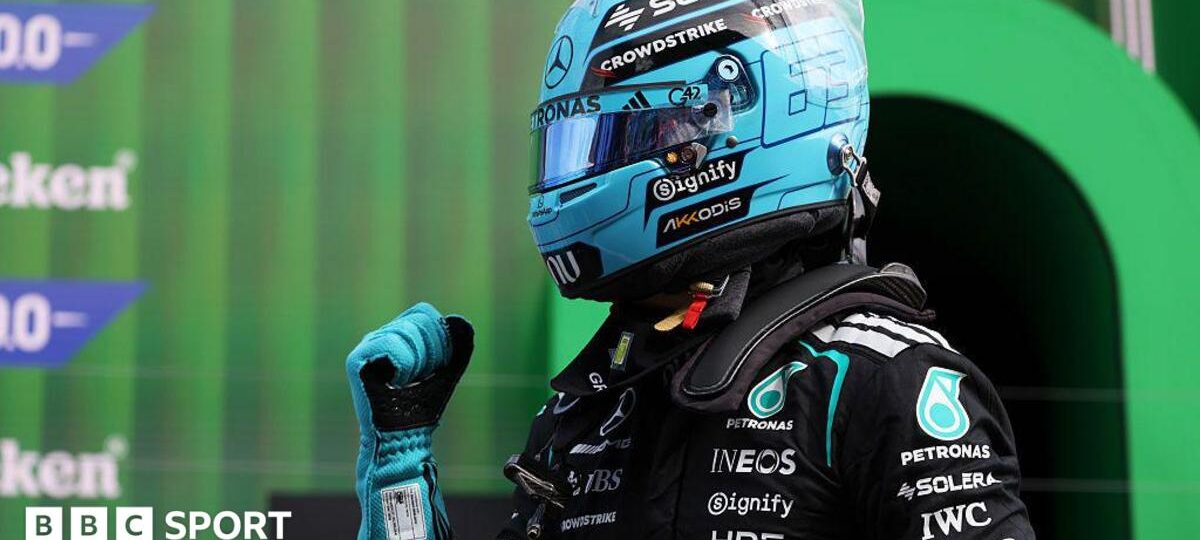 Russell on pole position for Dutch GP sprint race