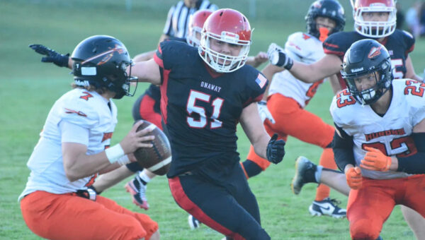 Onaway struggles to contain prolific Rogers City passing attack