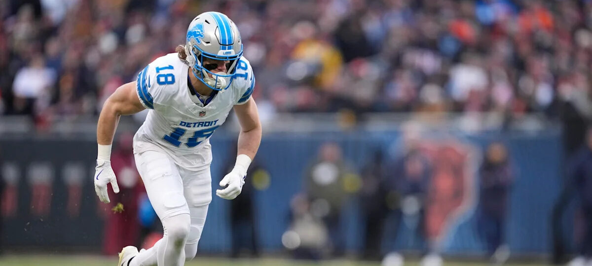 Dan Campbell: WR Isaac TeSlaa is going to be just fine