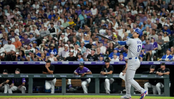Shohei Ohtani the first Dodger in quarter-century with 3 straight 30-homer seasons