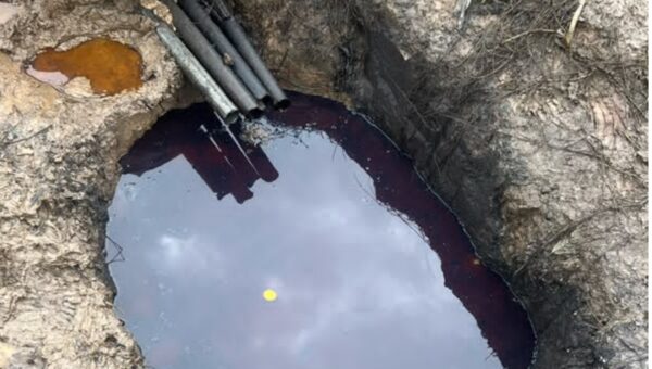 Nigerian Navy destroys three illegal refining sites, recover 85,000 litres diesel in Rivers