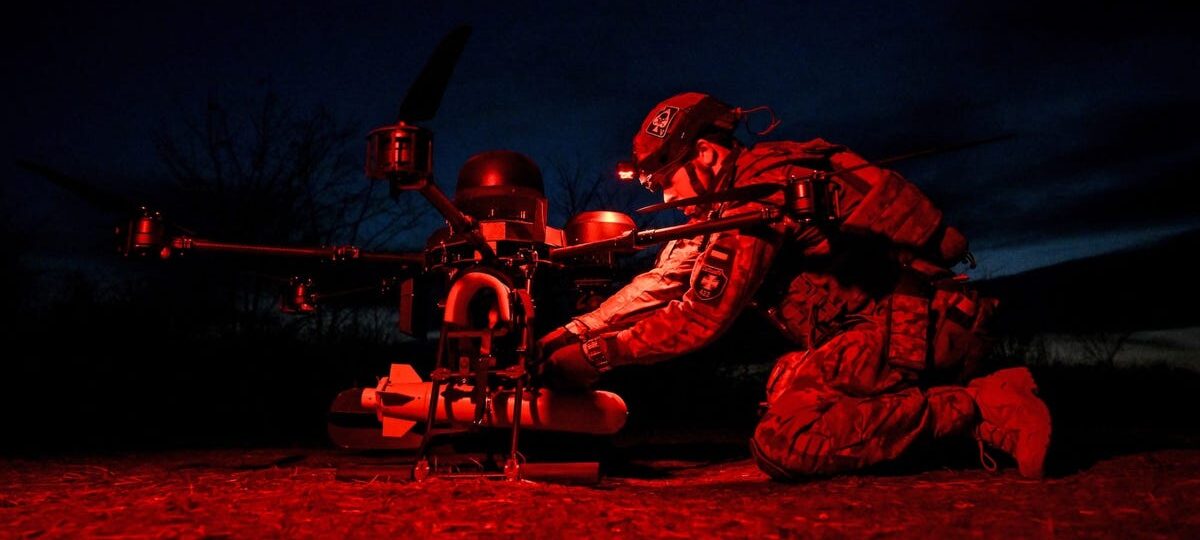 Ukraine has drones that can lock onto targets when Russia severs the connection to their operators, letting them complete their attacks